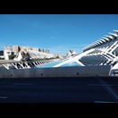 Links das L’Umbracle, im Hintergrund das Palau de les Arts Reina Sofía, rechts das Museu de les Ciències Príncep Felip